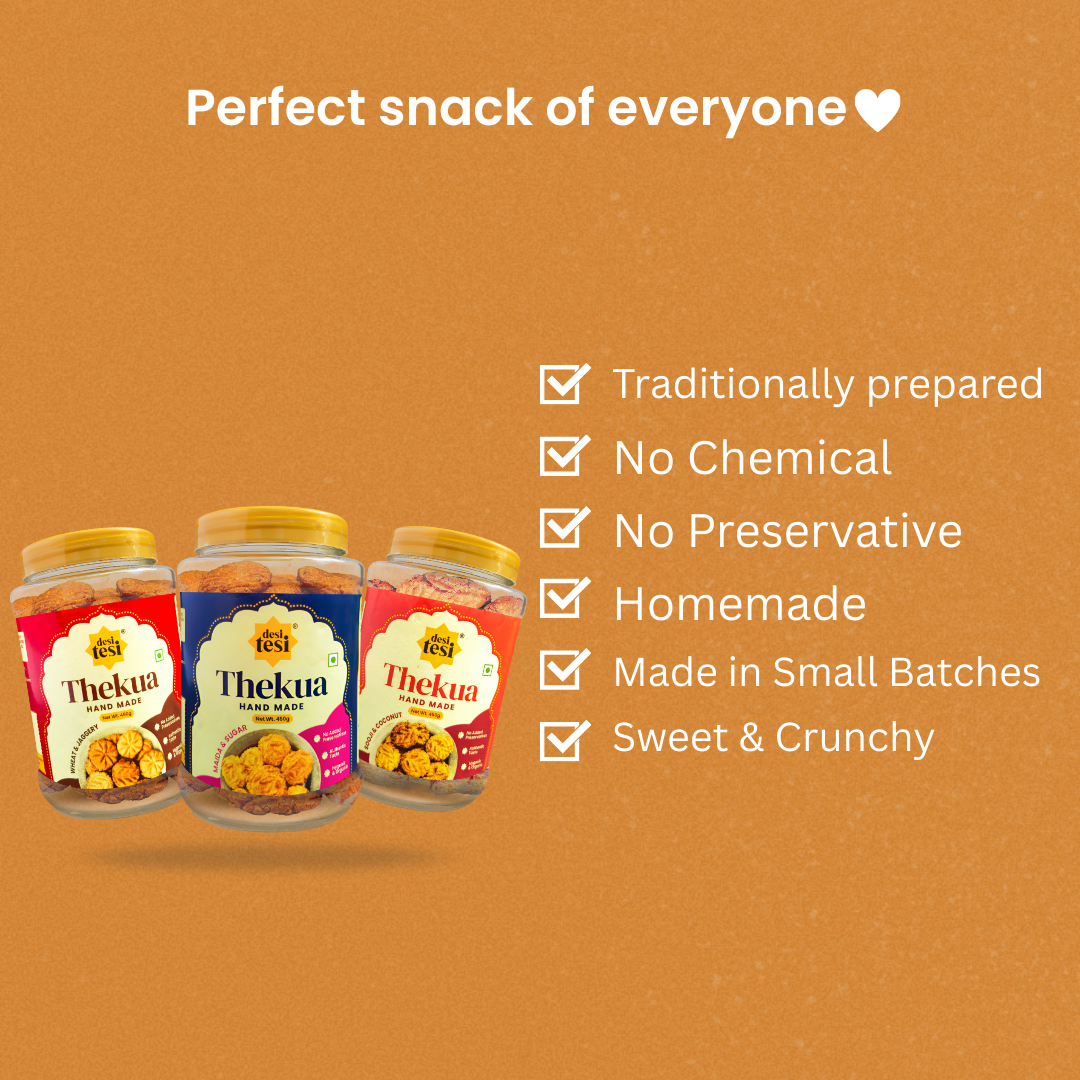 22 3 Flavour Combo Pack(Thekua 450g each) - Image 4