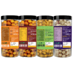 Roasted Makhana Variety Pack (Pack of 4) | Peri Peri, Cream & Onion, Pudina Party & Tangy Cheese | Healthy & Guilt-Free Snack - Image 4