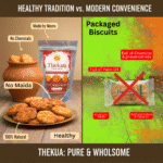 Traditional Thekua sample pack in 2 Flavour  – Sooji Coconut & Wheat Jaggery -240g - Image 6